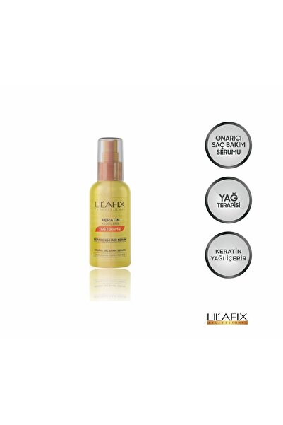 Lilafix Saç Bakım Serumu Keratin Özlü Saç Onarıcı Bakım Yağı 100 ml