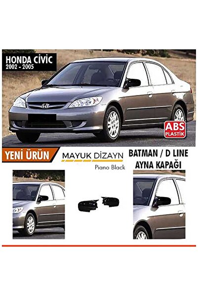 Mayuk Dizayn HONDA Civic Vtec2 2002-2005 Batman Yarasa Ayna Kapağı --MAYUK Dİ...