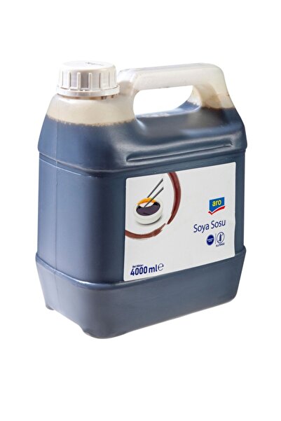 Aro Soya Sosu - 4 L-RENKLENDİRİCİ, GLUTEN VE MSG İÇERMEZ
