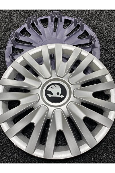 YILAPJANT Skoda 13" Inç Inç Kırılmaz Jant Kapağı 4 Adet Uyumlu