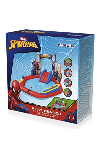 BESTWAY KZL-BW98793 HAVUZ SPIDERMAN KAYDIRAK 211X206CM 2