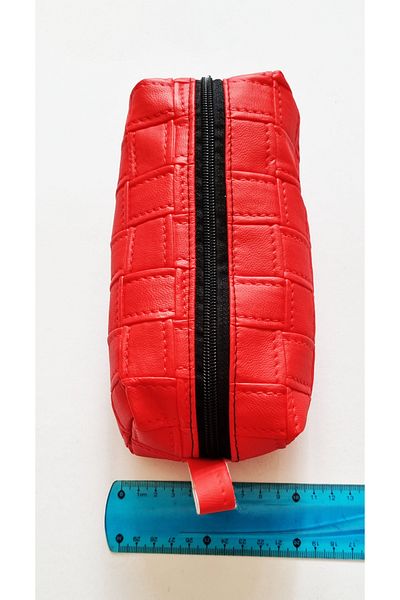 Modellino Vinlex Leather Large Pencil Bag - 1 Piece with Color Options