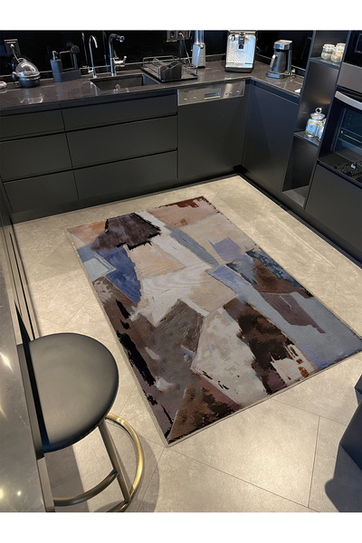 Rugs Modern Halı Colecția Shape, nuanțe pastelate, model mixt, covor decorati...