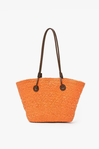LOVENTA Alice Straw Basket Bag