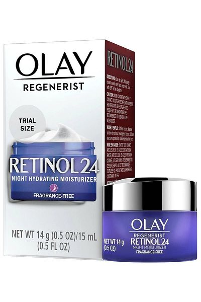 OLAY ريتينول 24 + الببتيد - مرطب الوجه الليلي غير المعطر 14 جرام