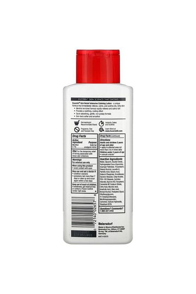 Eucerin Lotion 250ml - Itch Relief Intensive Calming