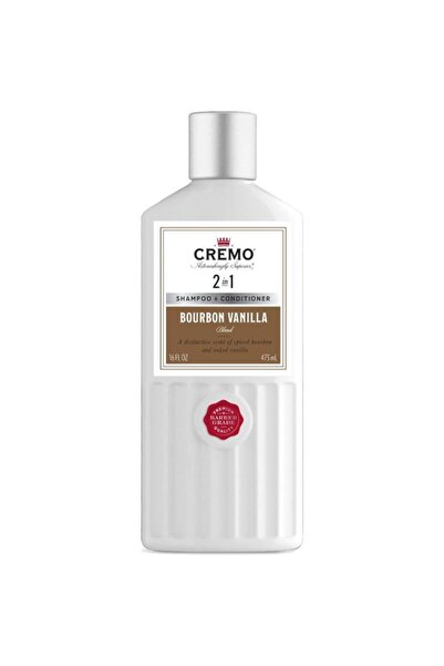 Cremo شامبو بوربون فانيليا 2 في 1 - 473 مل