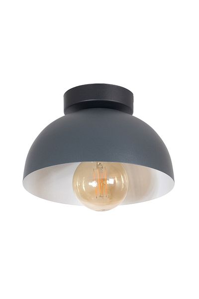 Fer Avize Kante Modern Design Cafe Kitchen Hall Living Room Low Ceiling Anthracite Color Metal Single Chandelier