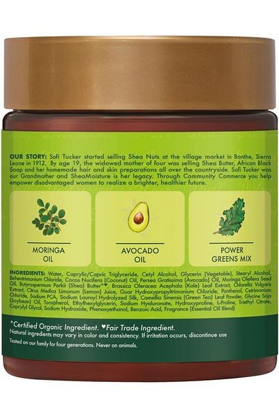 Shea Moisture Power Greens Moringa and Avocado Oil Restructuring Conditioner 237ml