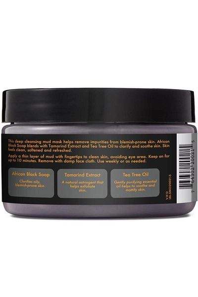 Shea Moisture African Black Soap Mud Mask 113gr