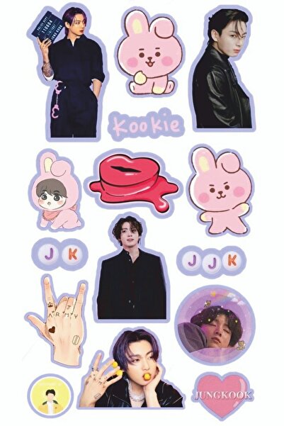 Limitless Design Bts Temalı Laptop Tablet Telefon Sticker Seti