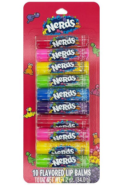 TASTE Beauty 10 Nerds Lip Balm - Lip Balm Assortment Pack