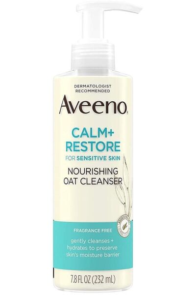 AVEENO Nourishing Oat Extract Facial Cleanser for Sensitive Skin 232ml