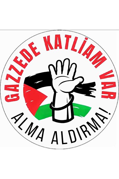 ZER ETICHETĂ AUTOCOLANTĂ TEMATICĂ PLESTINA PLESTINA (BOYCOT)