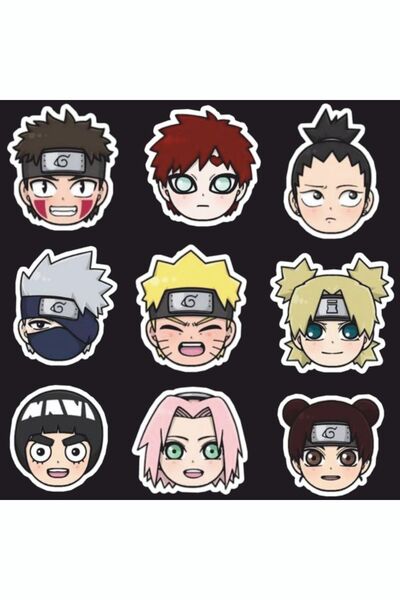 Anime Themed Laptop Tablet Phone Sticker Set