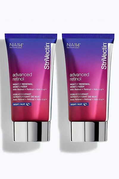 Strivectin مجموعة كريم الليل المتجدد بالريتينول 2 × 30 مل