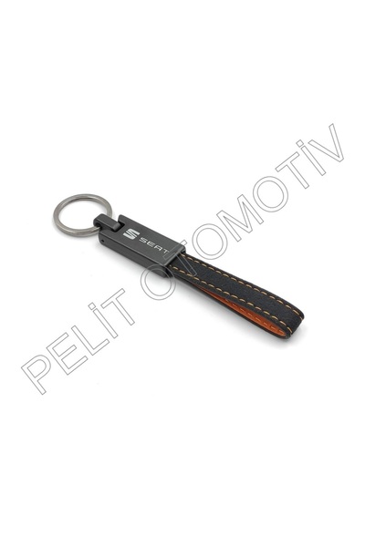 Orjinal Seat Deri Anahtarlık Yeni Tip Orijinal