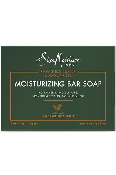 Shea Moisture Men Shea And Mafura Oil Moisturizing Soap 2x113gr