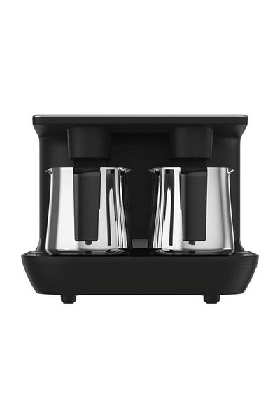 Arçelik New Generation Tkm 9961 S Black Steel Double Turkish Coffee Machine