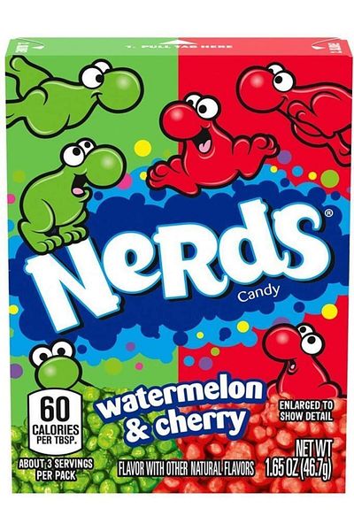 Nerds Mini Watermelon Cherry Confectionery - 46.7Gr