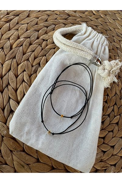 MİNİK ADIMLAR Rope Square Bead Anklet - Little Steps Parachute