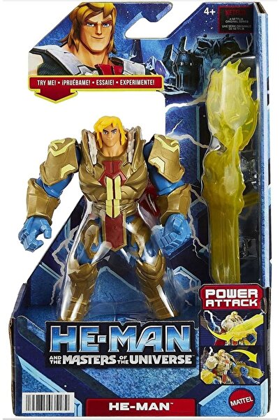 HE-MAN Lisanslı And The Masters Of The Universe™ ® Power Attack Motu Delüks F...