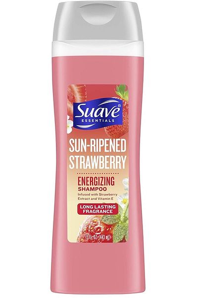 Suave Essentials 443ml Energy Shampoo - Strawberry Scented