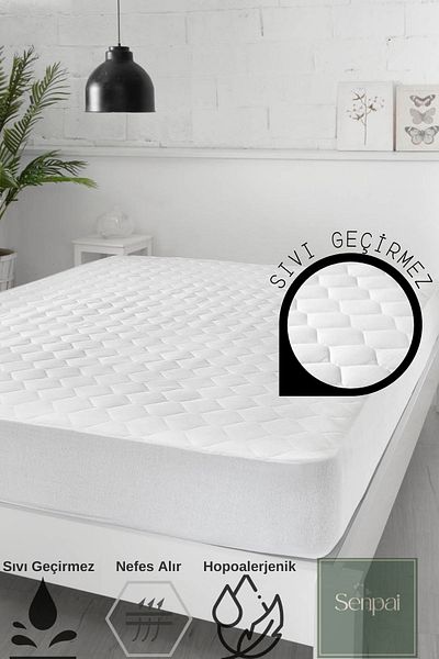 Senpai Quilted Microfiber Liquid Waterproof Mattress Protector for Kids - Single/Double
