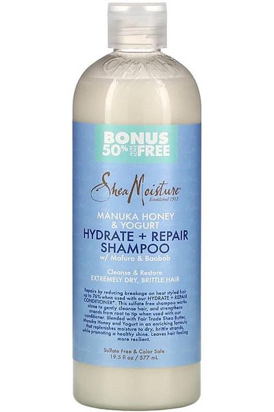 Shea Moisture Manuka 577ml Honey and Yogurt Shampoo