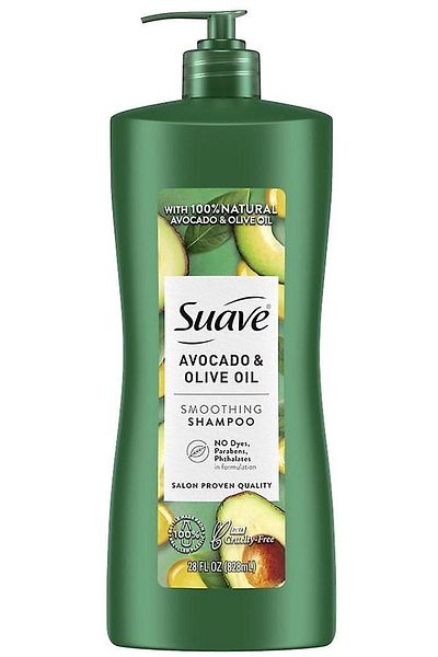 Suave 828ml Softening Shampoo with Avocado and Olive Oil