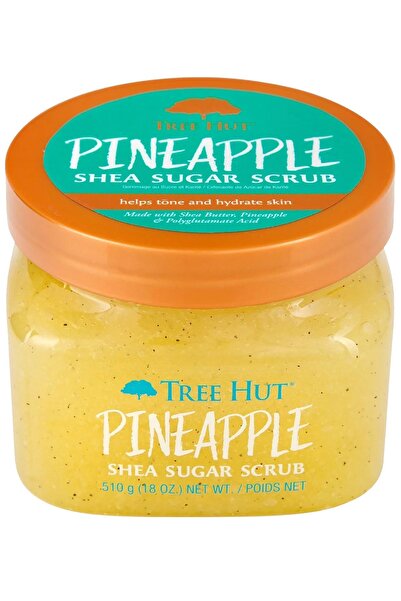 TreeHut Tree Hut Pineapple Shea Sugar Scrub Vücut Peelingi 510GR