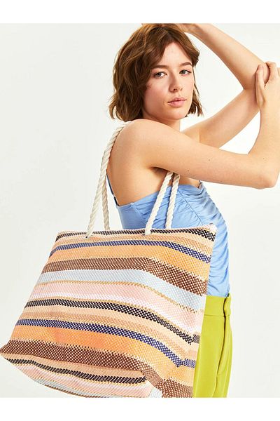 LC Waikiki Straw Women's Beach Bag