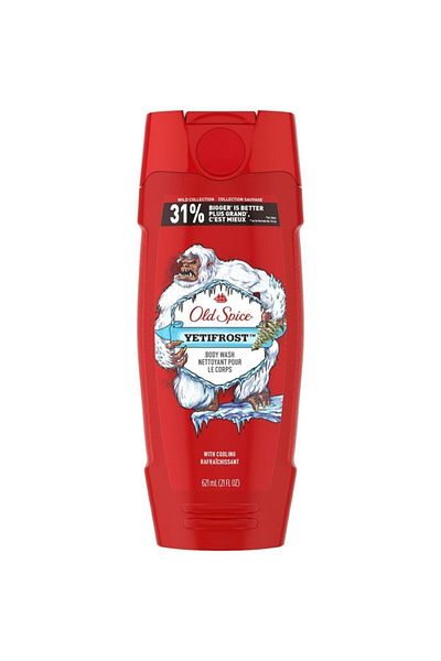 Old Spice Yetifrost 621ml Body Wash - W/c