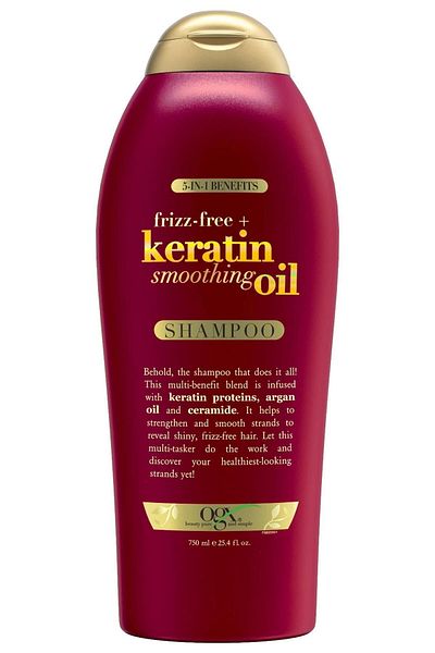 OGX 750ML Keratin Anti-Frizz Shampoo