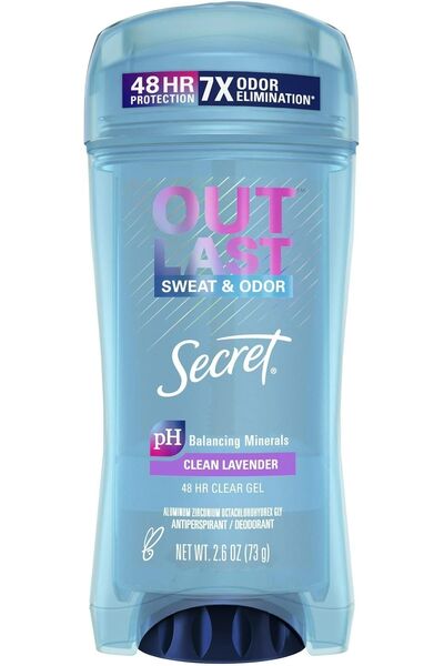 Secret Outlast Clean Lavender Antiperspirant Deodorant Jel 73gr