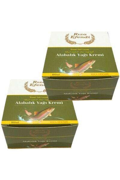 AKÇ Dağıtım Rıza Efendi Alabalık Yağı Kremi 100ml 2 Adet