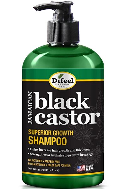 Difeel Jamaican Black Castor Yavaş Uzayan Saçlara Özel Şampuan 354.9ml