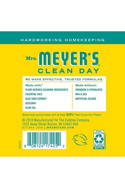 Meyers 370ML Honeysuckle Liquid Hand Soap