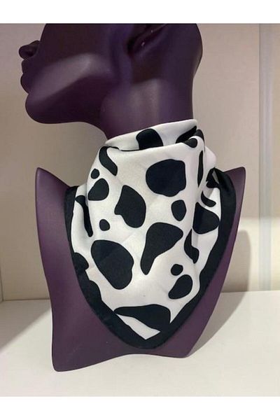 sema aksesuar New Season Zebra Patterned Scarf