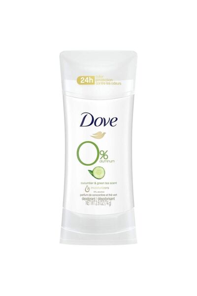 Dove 0% Aluminum Cucumber Green Tea Deodorant 74gr