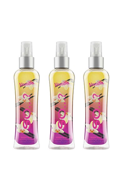 So Fragrance So...? Vanilla (VANİLYA) Vücut Spreyi 100 ml (3'LÜ SET)