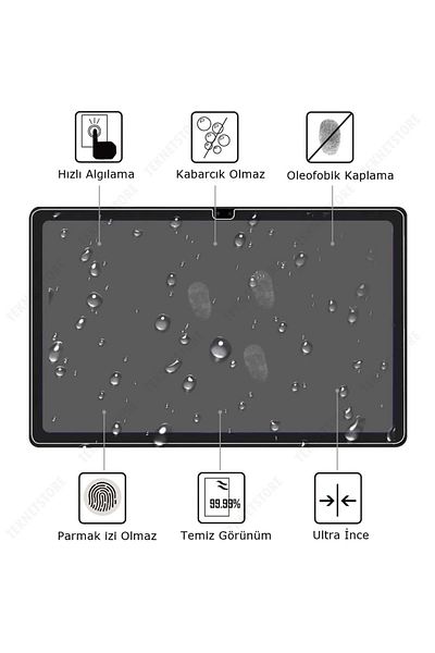 TEKNETSTORE سامسونج P610/p620 تاب S6 لايت 10.4" نانو واقي شاشة غير قابل للكسر شفاف نانو واقي زجاجي متوافق تمامًا