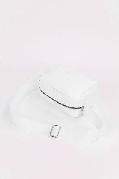 NOTHING Μίνι γυναικεία τσάντα - ρυθμιζόμενη στήλη, μοντέλο με λουράκι, επιλογή μεταφοράς χεριών και ώμων