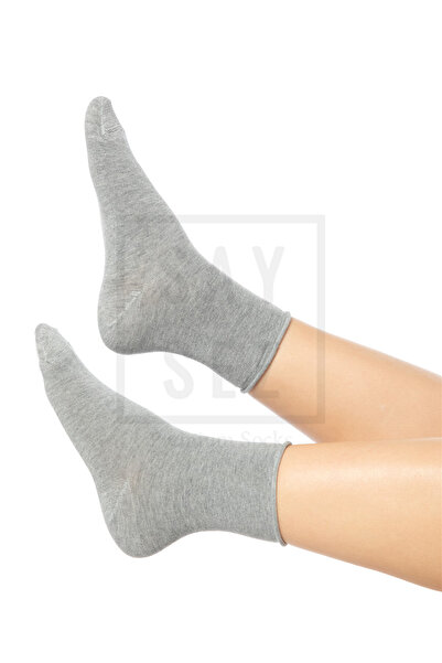 SAYSEZ Bamboo Women's Premium Socks - Elasticless, Assortment, Seamless, Box of 6, Non-Marking and Non-Squeezing