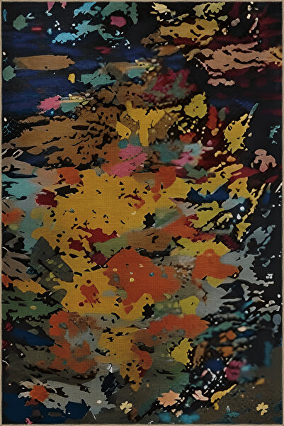 Rugs Modern Halı Πολύχρωμο Αφηρημένο Μοντέρνο Δημιουργικό Διακοσμητικό Χαλί μ...