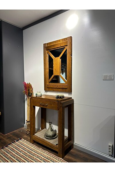 TEKEŞ HOME Heybet Özel Ahşap Dresuar Takım