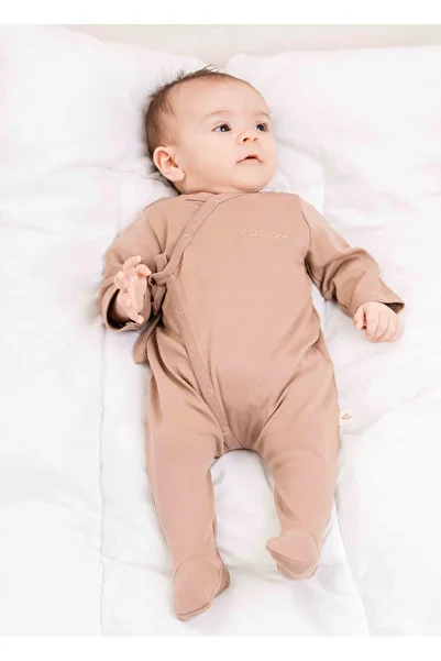 Minimus Organic Double Breasted Baby Rompers Set - Newborn Bodysuit Set