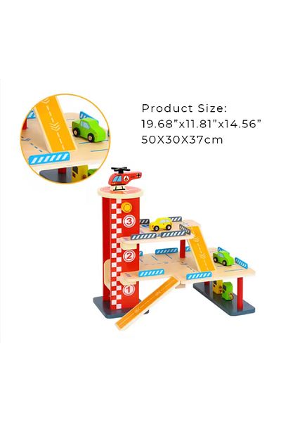 Toyo Car Parking Board Game Set