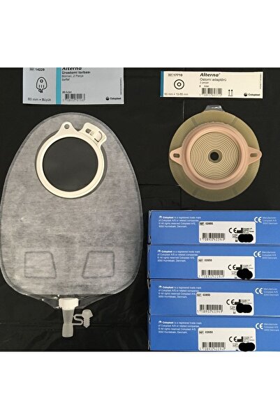 Coloplast Ürostomi Torbası-60 Mm-20 Adet/ostomi Adaptörü Opak-10 Adet/pasta 60gr-4 Adet