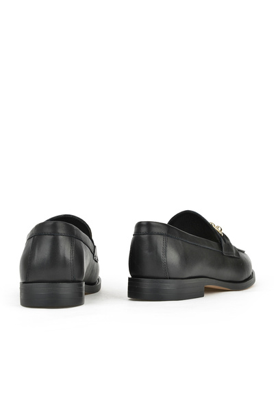 Ziya Black Genuine Leather Women's Shoes -1411033Z24073